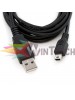 Καλώδιο DeTech USB - USB Mini, 1.5m, Black - 18071  Αξεσουάρ